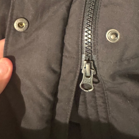 Patagonia Downdrift Black Hooded Parka XL - Picture 6 of 17